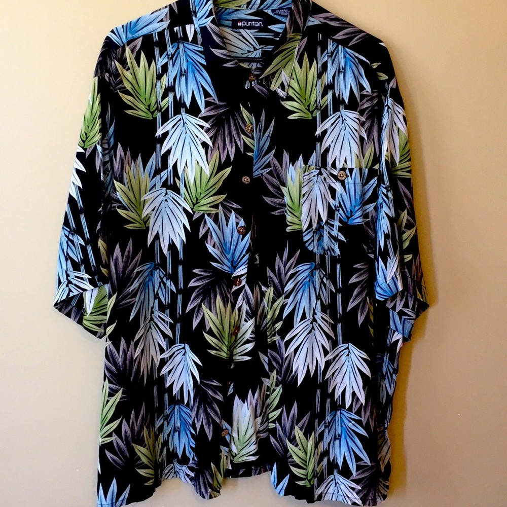 Men’s Hawaiian shirt by Puritan in 2XL